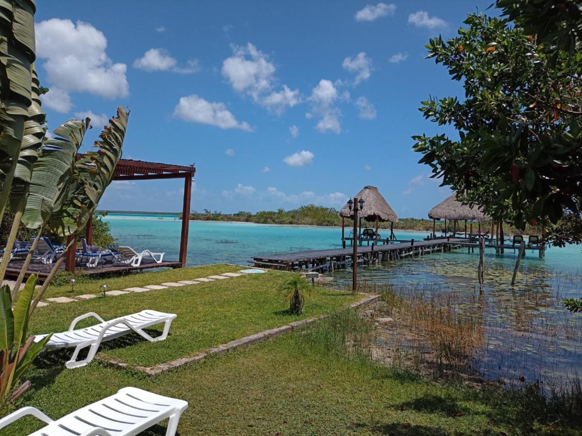 Casa Shiva Bacalar By Mij Bed & Breakfast Exterior photo