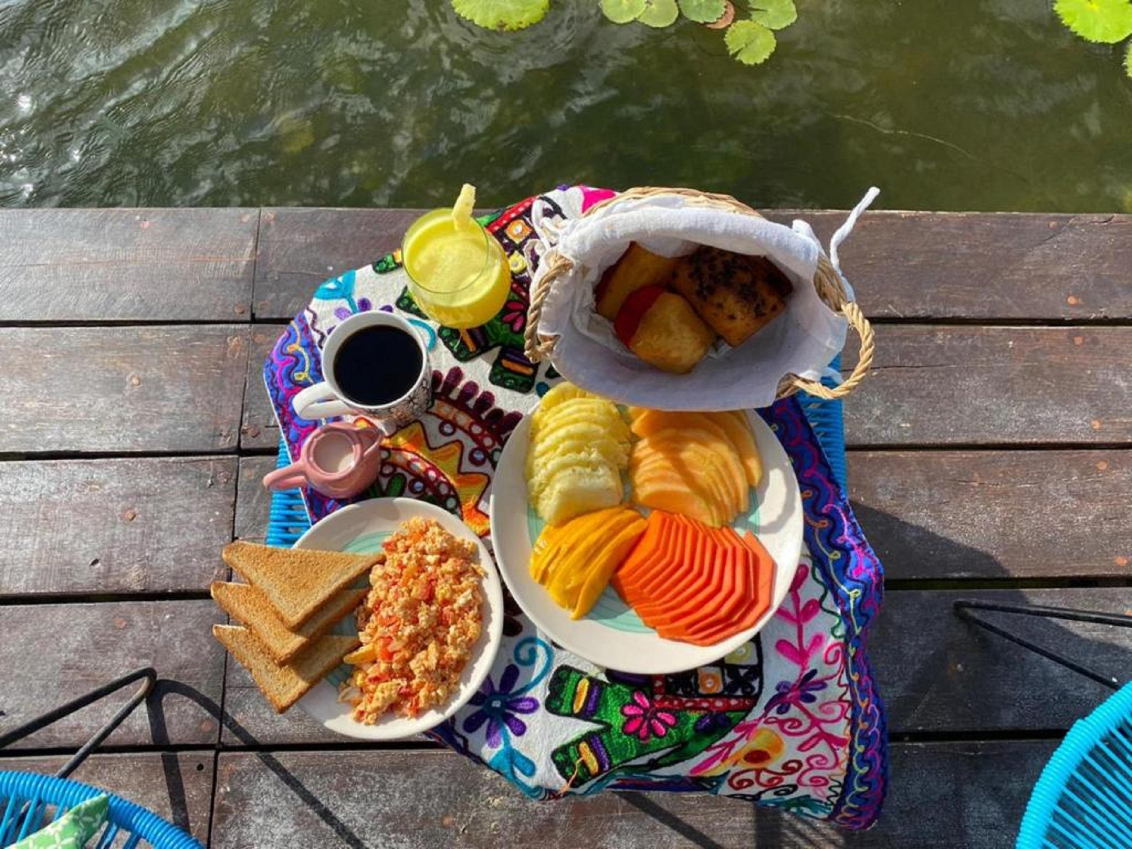 Casa Shiva Bacalar By Mij Bed & Breakfast Exterior photo