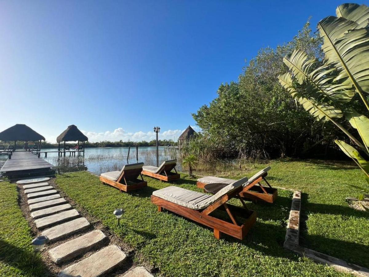 Casa Shiva Bacalar By Mij Bed & Breakfast Exterior photo